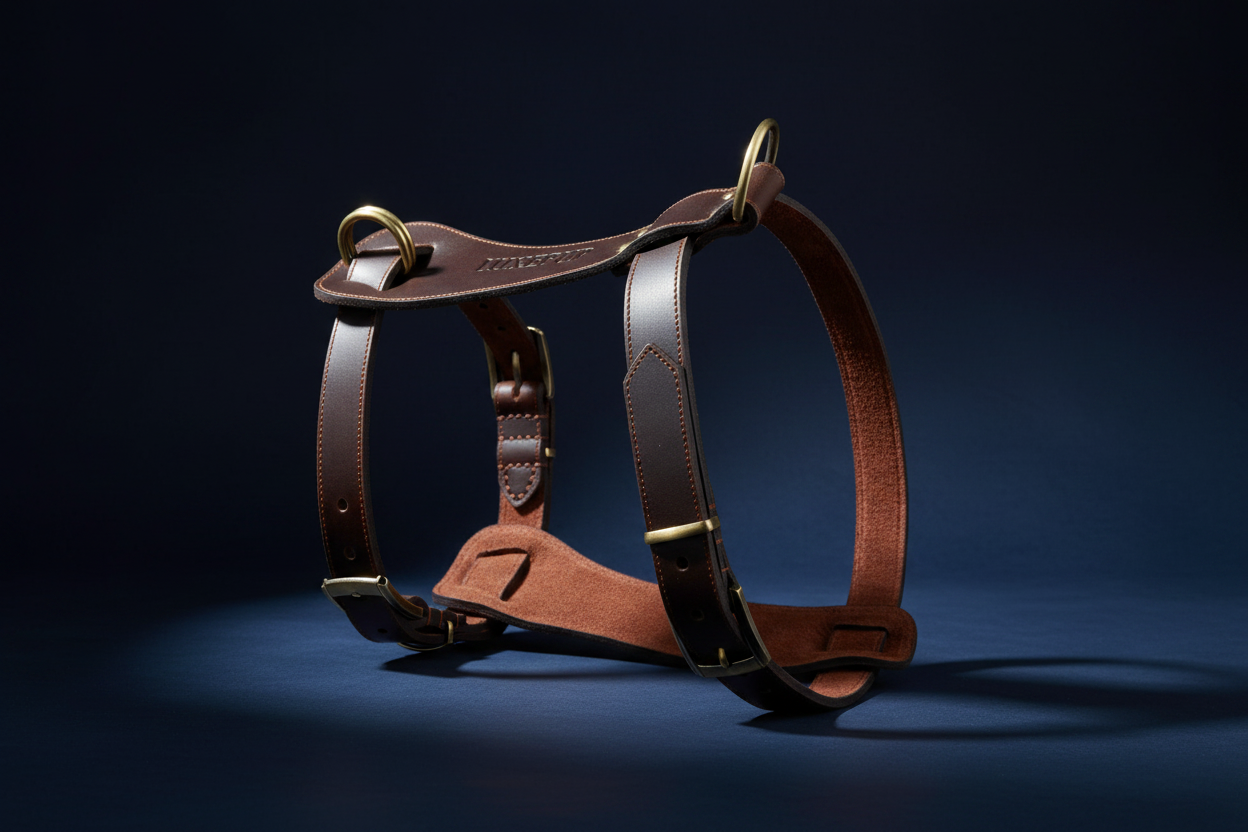 Premium Leather Harness Lifestyle