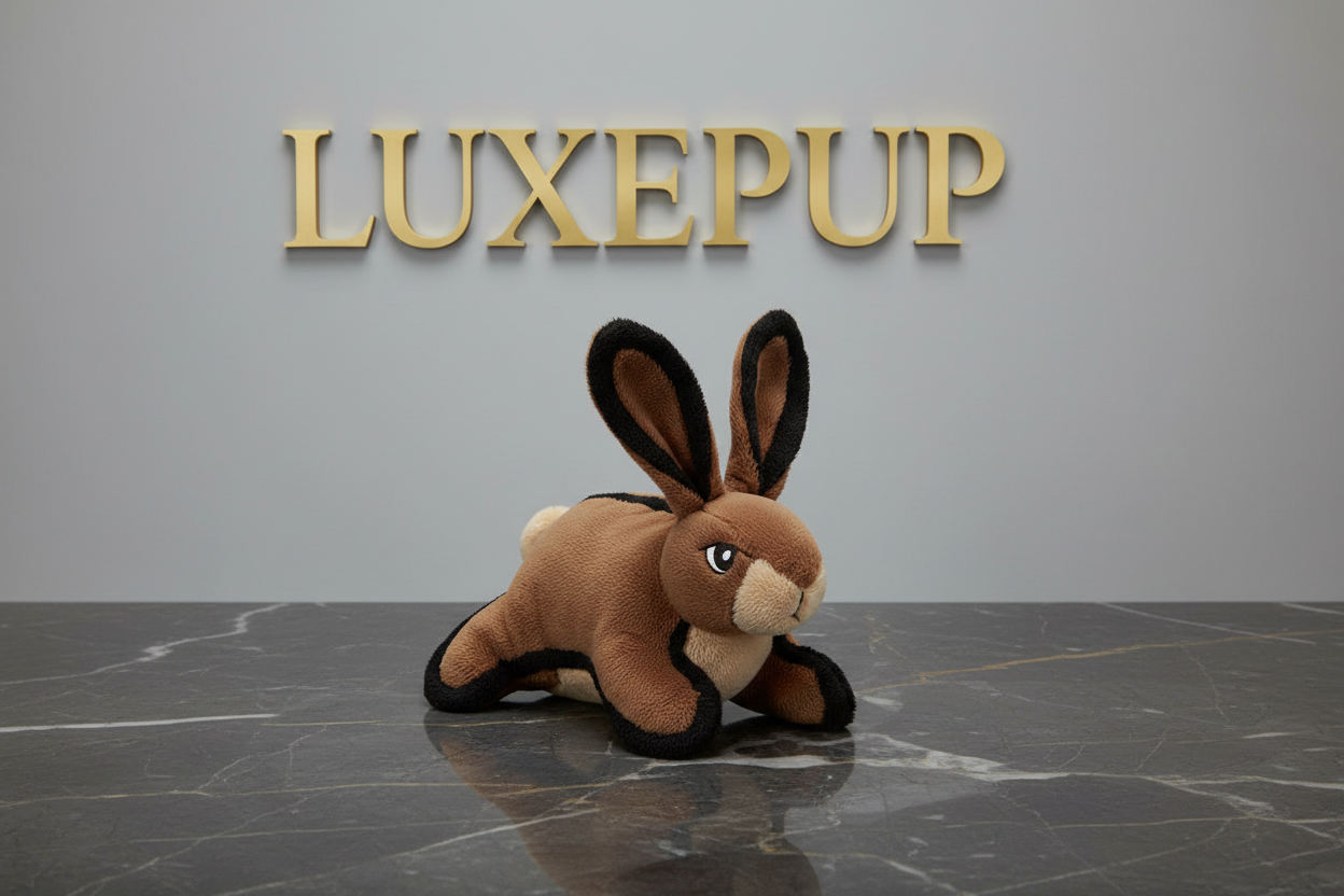 Rabbit Toy Flat Lay